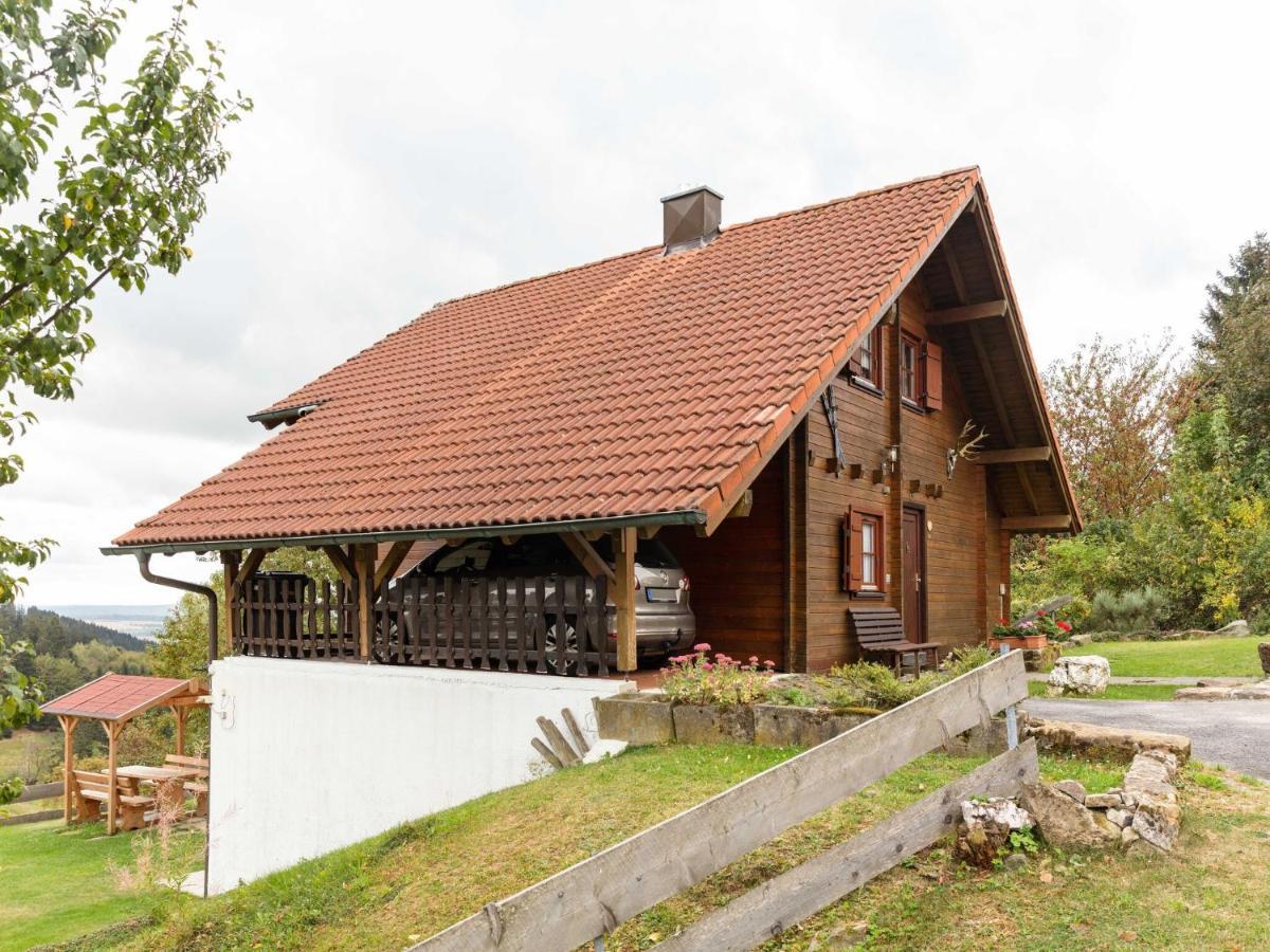 Wooden Holiday Home In Hinterrod With Sauna Einsiedel ภายนอก รูปภาพ