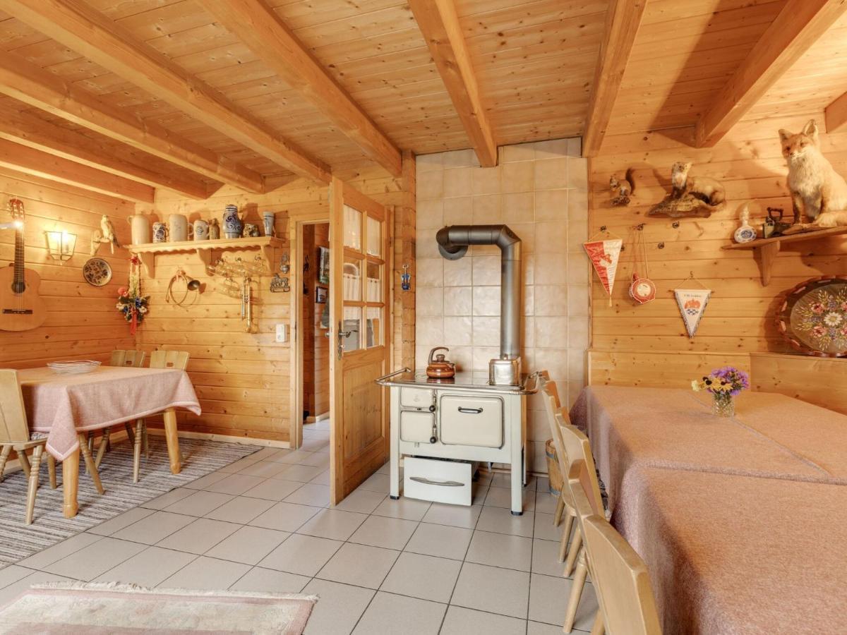 Wooden Holiday Home In Hinterrod With Sauna Einsiedel ภายนอก รูปภาพ